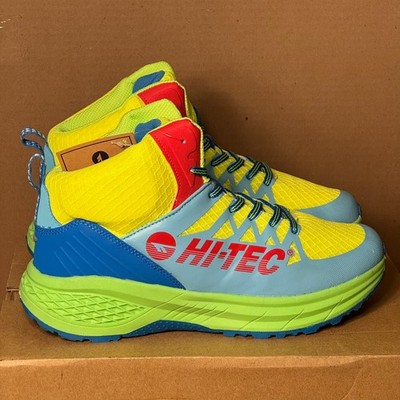 Hi Tec Mens Destructor Logo Hiking Boots Size 9.5 M Hi-Tec Mens Destructor Logo High Top Trail Hiking Shoes  main image 2