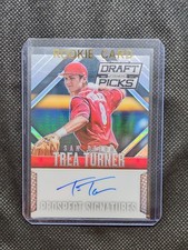 2014 Panini Prizm Perennial Draft Picks - Prospect Signatures Trea Turner #13...