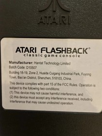 Atari Flashback Classic Game Console 2004 Retro System with 20 Built-In Games