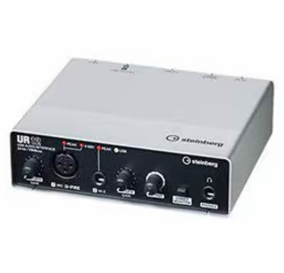 Steinberg UR12 USB-Audioschnittstelle 2 Kanäle 24 Bit/192 kHz +48V RCA