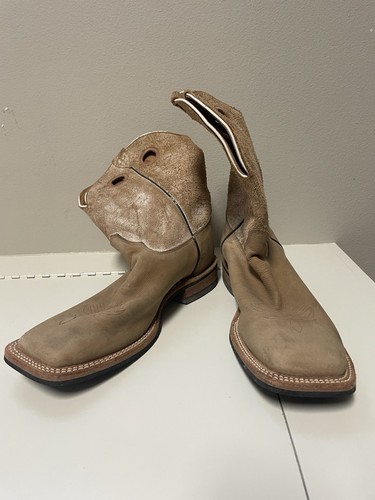 Justin Square Toe Cowboy Boots 12D
