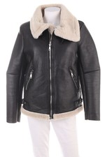 PRIMARK Kunstlederjacke Lederjacke Faux Leather S schwarz