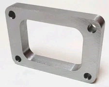 T6 Undivided 3/4" Spacer Inlet Flange Turbo S480 S488 S476 S472 BG Precision