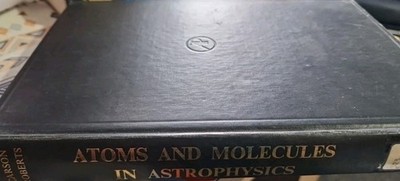 Atoms And Molecules in Astrophysics Book - ACADEMIC PRESS 1972 - 1
