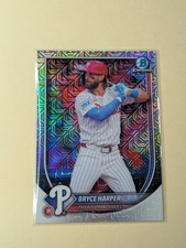 2025 Bowman Mega Box BRYCE HARPER Chrome Mojo Refractor #3 Phillies