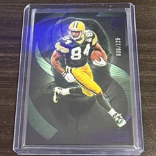 2025 Panini Silhouette #42 Sterling Sharpe Purple #/125 Green Bay Packers