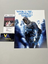 Philip Shahbaz Signed Altair Assassin’s Creed 8x10 Print W/ QUOTE + JSA COA Philip Shahbaz Signed Altair Assassin’s Creed 8x10 Print W/ QUOTE + JSA COA