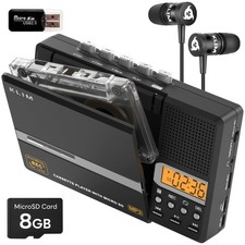 KLIM K10 Portable Cassette Tape Player & Recorder, to MP3...