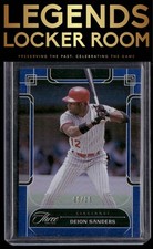 2024 Panini Three and Two #68 Deion Sanders Holo Blue #/15