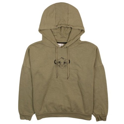Disney Damen Khaki König der Löwen Pullover Hoodie Größe 14/16