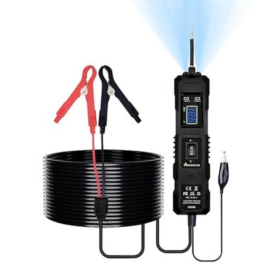 6V-48V DC Car Power Circuit Probe Tester with Dual LED Lights,Electric Circuit