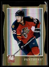 2011-12 Panini Elite Gold Status Die Cut Kris Versteeg 64/99 Florida Panthers
