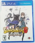 ? PS4 Summon Night 6 Lost Borders Complete Disc & Case ?☆