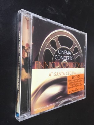 ENNIO MORICONE AT SANTA CECILIA  CINEMA CONCERTO CD TOPZUSTAND UNGESPIELT