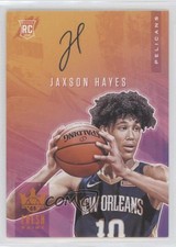 2019 Panini Court Kings Fresh Paint Citrine 47/49 Jaxson Hayes #FP-JHA Auto 5e4