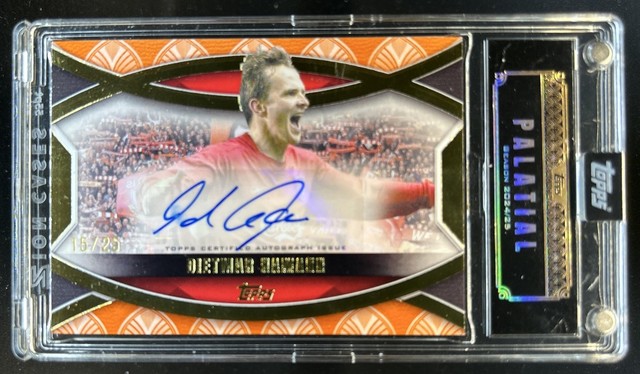 2024-25 Topps Palatial Liverpool FC Dietmar Hamann Orange Auto Autograph #15/25
