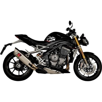 Akrapovic Ti Line Slip On Silencer Triumph SPEED TRIPLE 1200 RR ABS Bond Ed 23