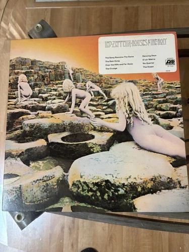 1973 Led Zeppelin - Houses Of The Holy - Atlantic SD 7255 Blues Rock 12" LP VG+