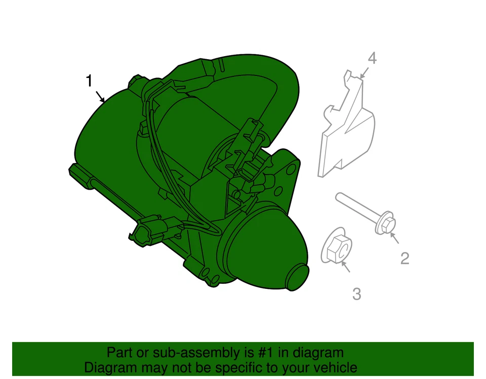 Genuine Nissan Titan Armada NV1500 NV2500 Starter Motor - OEM - Image 3 of 4