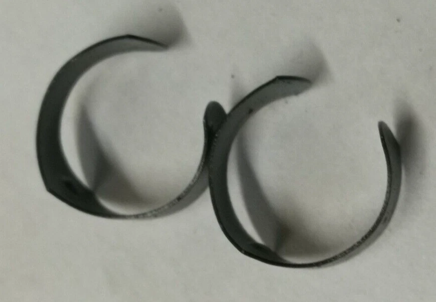 CAMPAGNOLO RECORD HUBS SPRING CLIPS PAIR NEW OLD STOCK FASCETTE CAMPA - Image 3 of 4