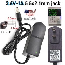 3.6V 1A 1000mA AC/DC 110-240V Converter Adapter Wall Charger Power Supply Mains