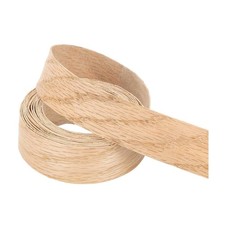Red Oak 1 Inch x 10 ft Pre Glued Flexible Edge Banding Wood Veneer Tape
