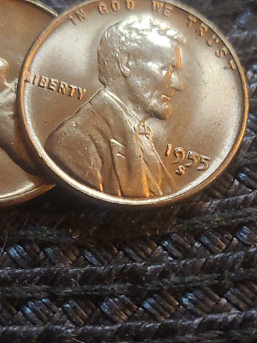 1955 S BU Red Lincoln Wheat Penny Roll (50) Including BIEs And DDOs - Picture 3 of 12