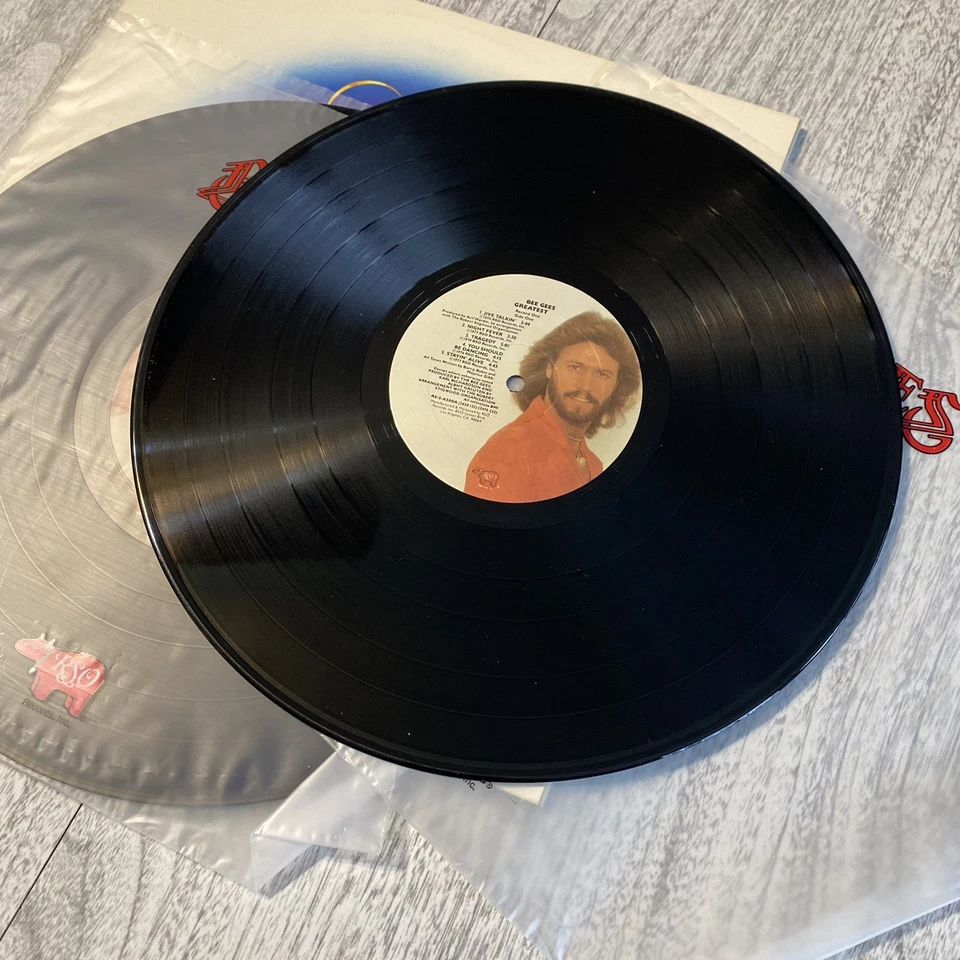 Bee Gees Greatest 1979 RSO RS-2-4200 Pop Rock Double Vinyl LP Record Album NM Foto 3 de 4