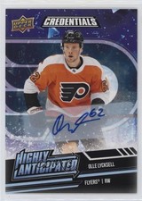 2022-23 Upper Deck Credentials Highly Anticipated Olle Lycksell #HA-45 Auto 13yf