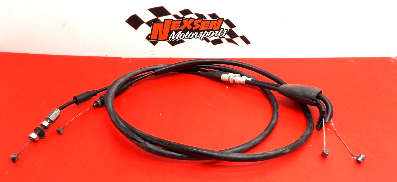 🏁 Throttle Cables Set Pair - Fits 2005 Honda CRF450R