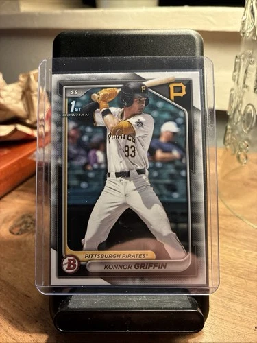 🔥 KONNOR GRIFFIN 2024 Bowman Draft #BD-22 1st Bowman Pittsburgh Pirates 🔥