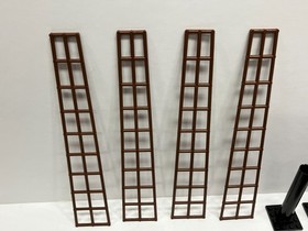 vintage Lego: Pirates 6285 Black Seas Barracuda - Mast, Mast Rigging, Boat Hull