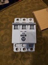 ALLEN-BRADLEY MOTOR CIRCUIT BREAKER 1492-CB3G100 10AMP 480VOLT 3POLE