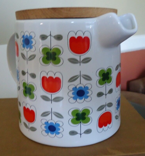 Sagaform Blossom Teapot Camilla Engdahl Sweden Scandi Retro Floral Teapot - Picture 4 of 5