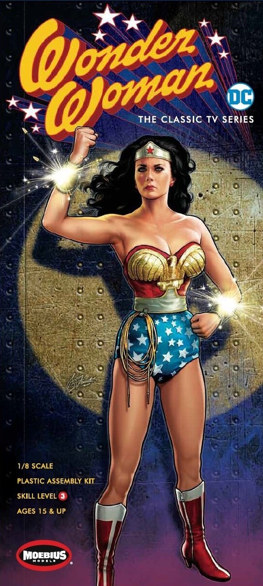 Wonder Woman Classic TV Series 1/8 Scale Plastic Model Kit