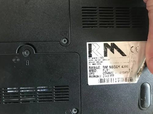 RM Nbook 4300 FL91 1.83Ghz 2gb ram 120gb hdd Windows 11 Laptop - Picture 7 of 9