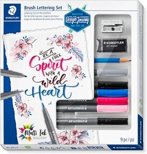 Staedtler Design Journey Pigment Arts Brush Lettering Set : (61 371-1)
