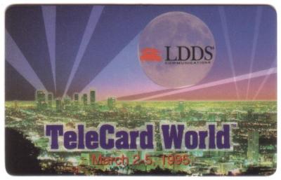 TK 262 Telefonkarte/Phonecard TeleCard World West Aerial View of Los Angeles