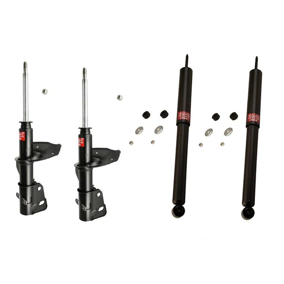 Juego (4) Conjunto de puntal de amortiguador delantero y trasero KYB Excel-G para Buick Century 1984 Foto 2 de 4