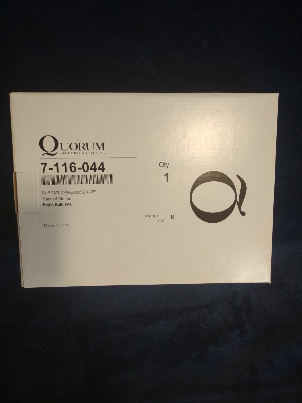 doorbell chime cover Quorum