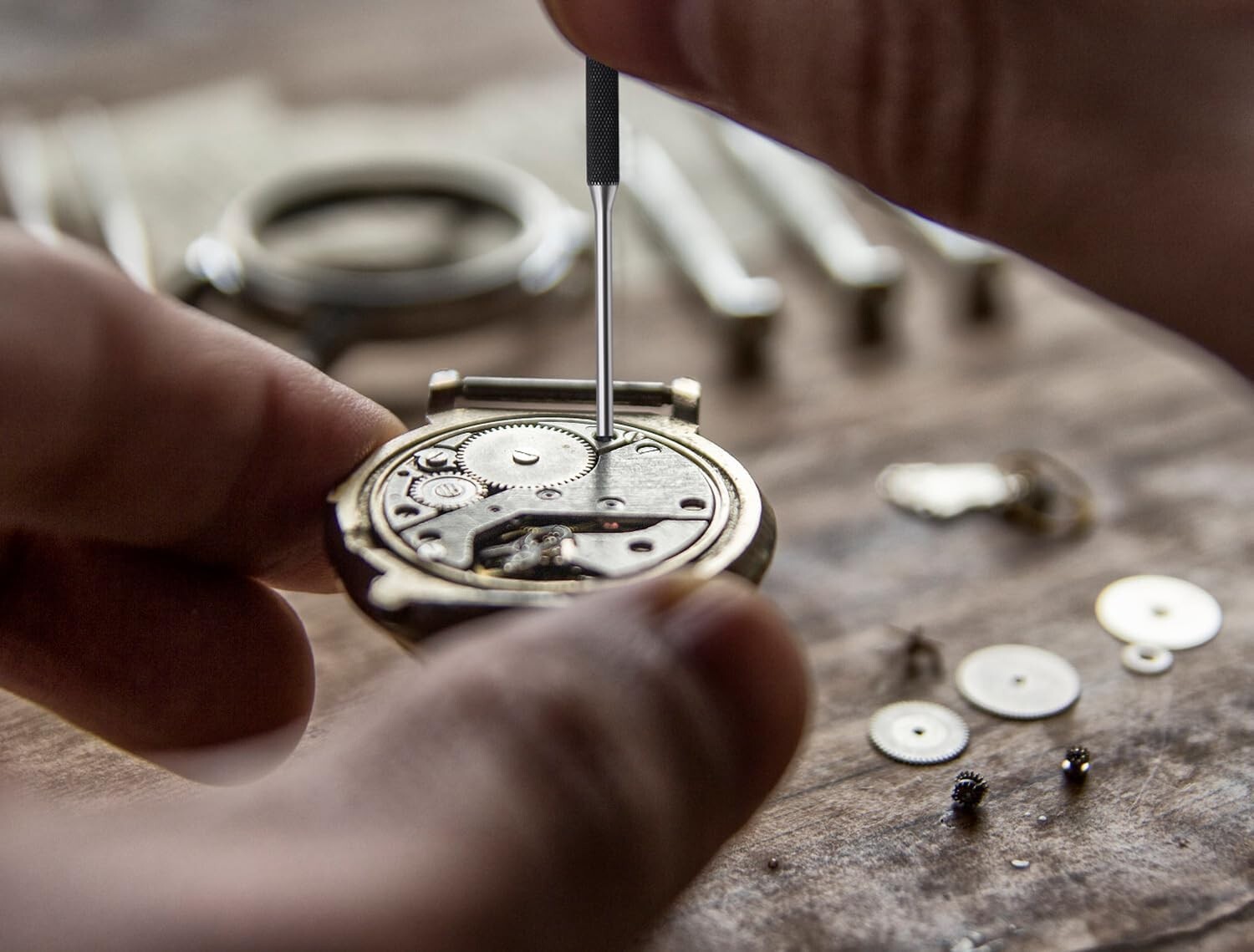 9 Pc Roll Pin Punch Set, Gunsmithing Kit, Removing Repair Tool, 1/16" - 5/16"