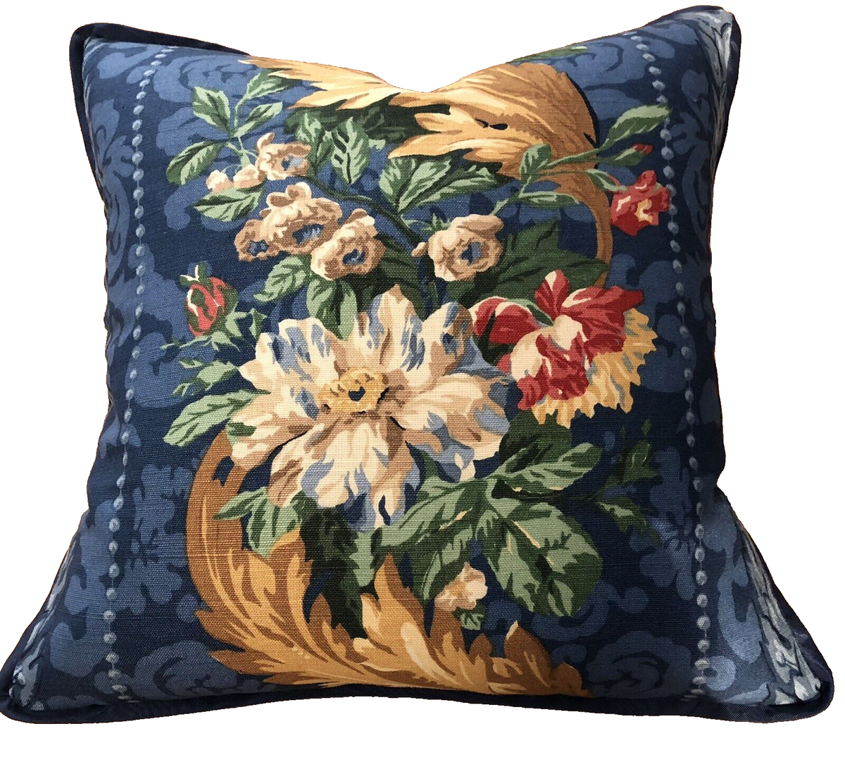Accent Pillow 18x18, Osborne Little Nina Campbell Classic Prints