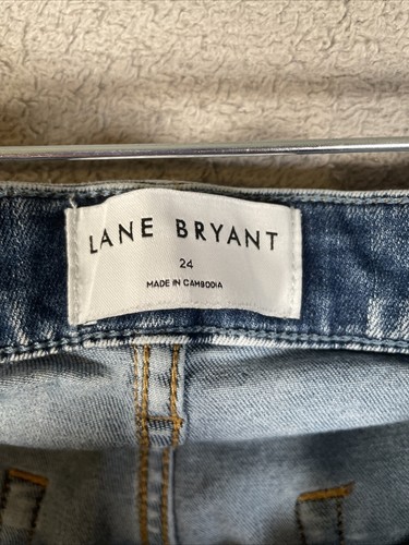 Lane Bryant Plus Sz 24 Flex Magic Waistband Signature Fit Mid-Rise Straight Jean - Picture 6 of 16