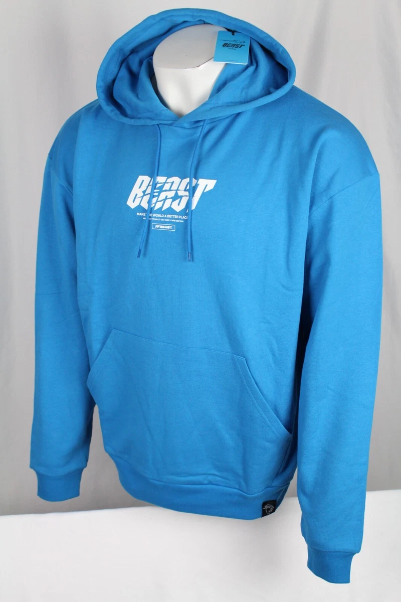 Electric blue sweatshirt sales