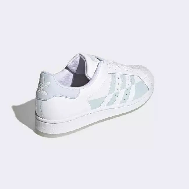 Grey and white shop shell toe adidas