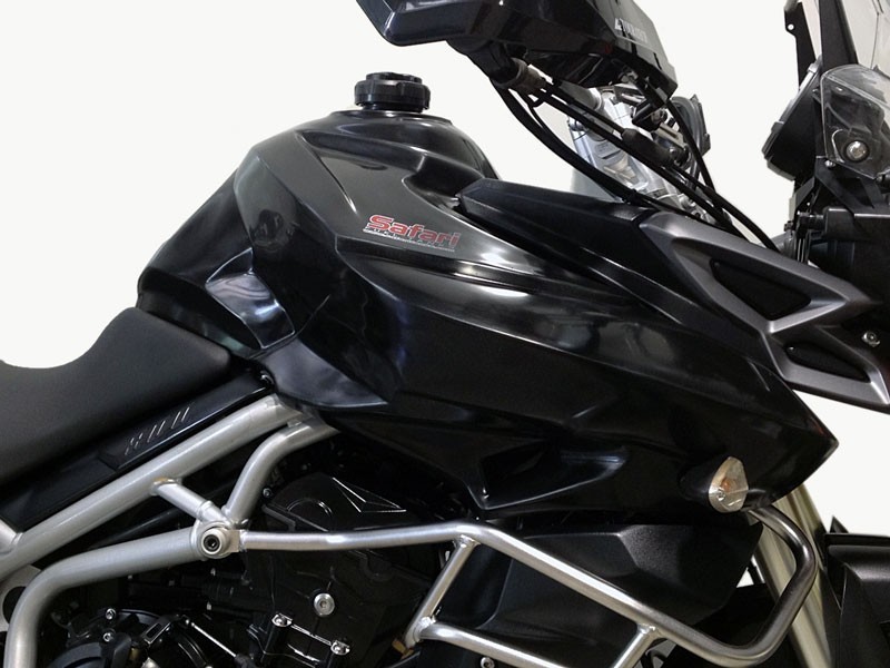2016 Triumph Tiger 800 Xc 30l Safari Long Range Fuel Tank Petrol Gas Black For Sale Online Ebay