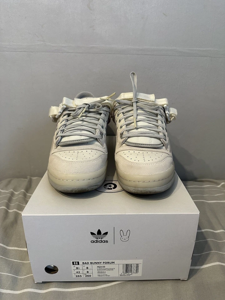 Adidas Forum Buckle x Bad Bunny Low Last Forum UK 8 US 8.5 sneakers trainers, photo 4 of 5