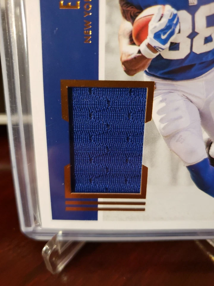 Evan Engram 2017 Panini Encased First Hand Materials Bronze #30/49 - Image 2 of 3
