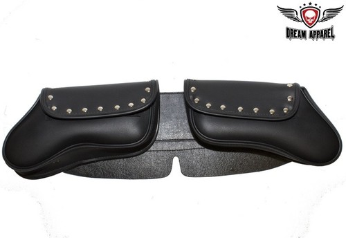 Studded Motorcycle Windshield Bag - free shipping