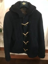 Cappotto Montgomery Simbols, colore navy. Ottime condizioni